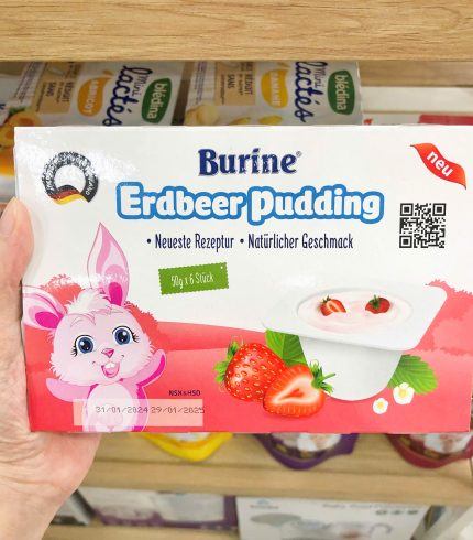 Pudding Burine Dâu Tây 6m+